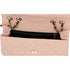 CHANEL CC Filigree Matelass Flap Bag A93341 Beige Black Calfskin